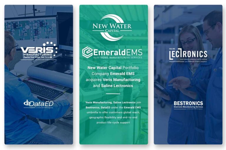 Read more about the article New Water Capital Company Emerald EMS Adds Saline Lectronics Inc., Veris Manufacturing