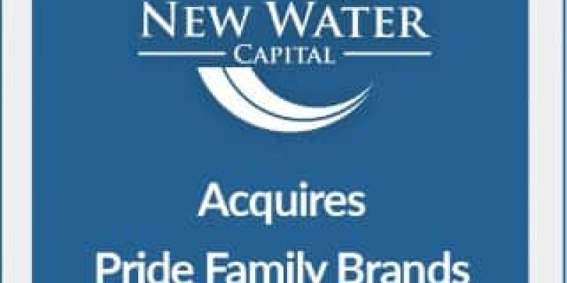 Pride Family Brands partners with New Water Capital