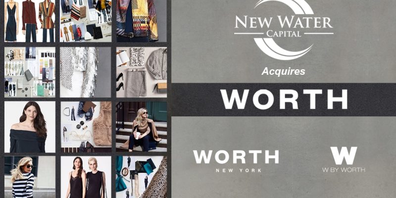 New Water Capital Enters Apparel Category with Worth Collection Partnership